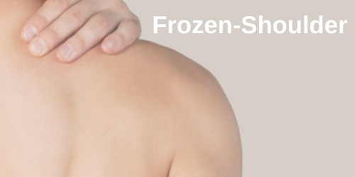 Frozen Shoulder -  Schultersteife - Eingesteifte Schulter