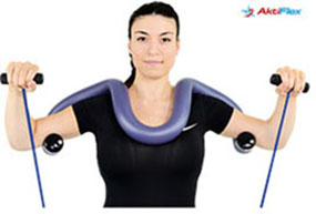 Alternative zur Schulter- OP, Training mit der Schulterhilfe von AktiFlex